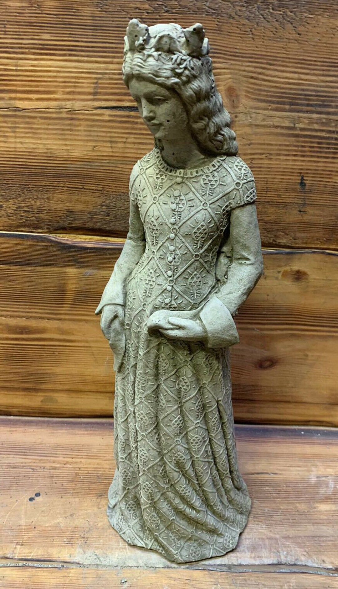 Stone Garden Queen Princess Angel Woman Girl Statue Ornament - Etsy