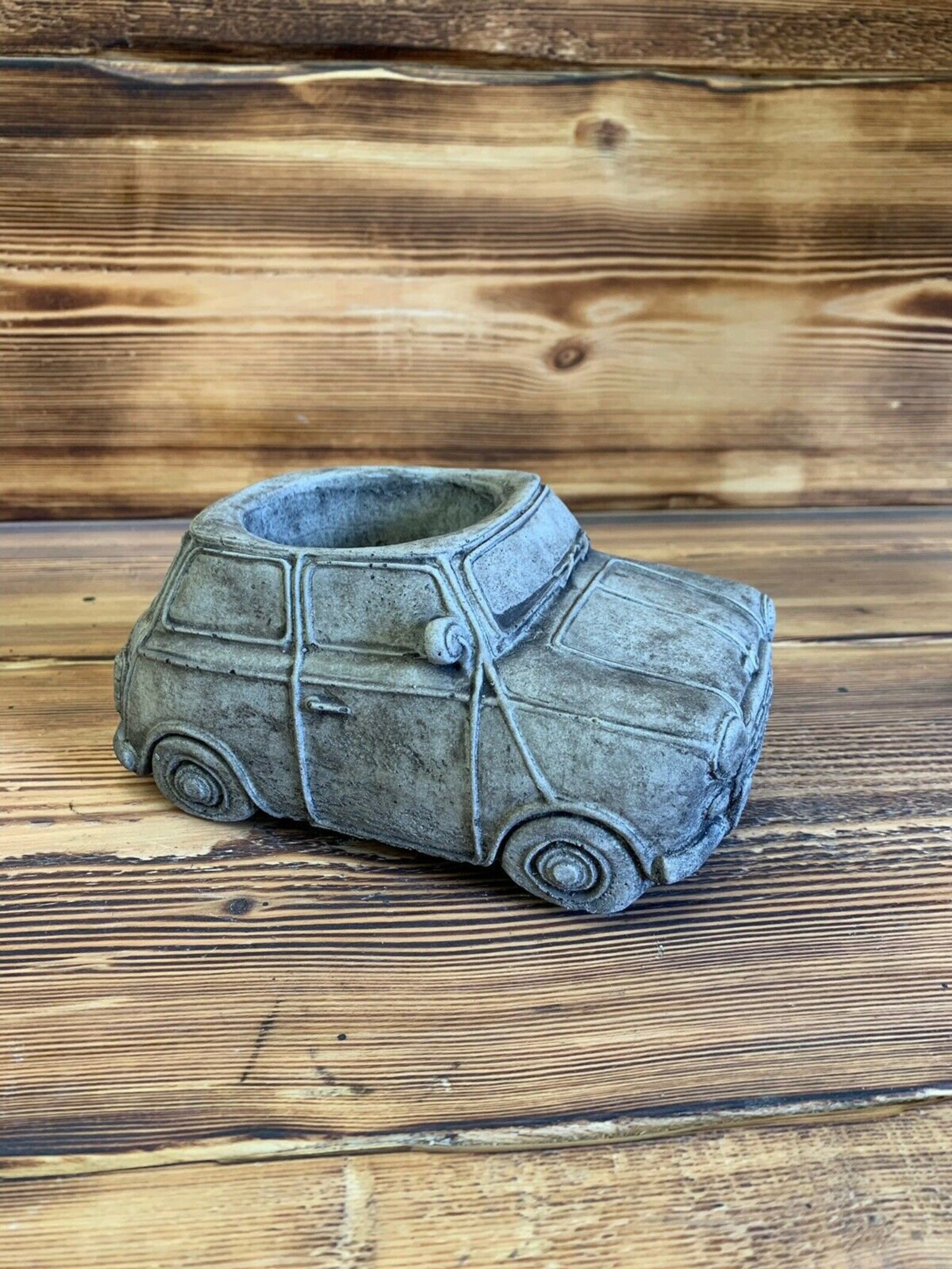 Stone Garden Classic Mini Cooper Car Planter Plant Pot Etsy