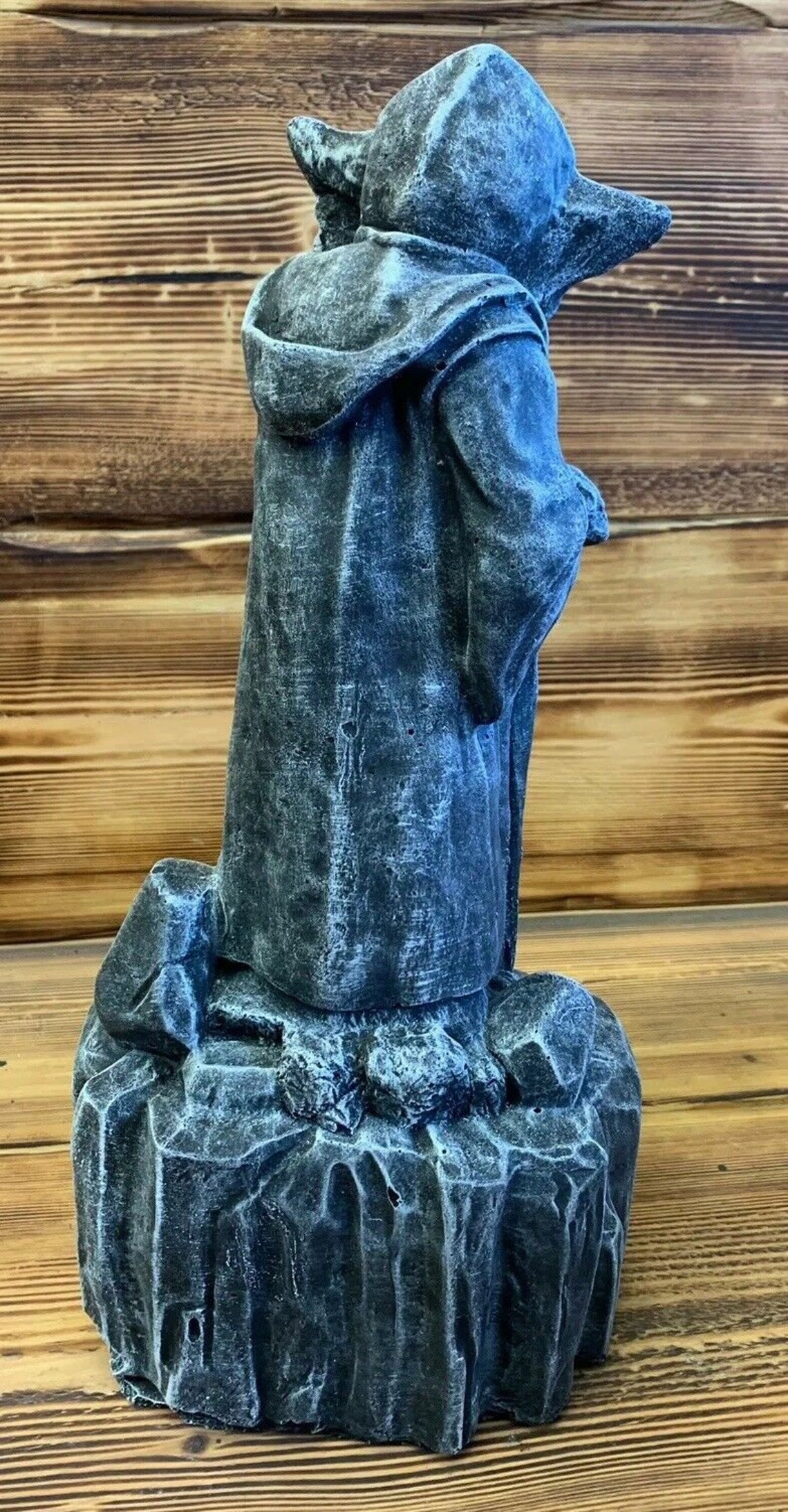 Stone Garden Star Wars Large Yoda Statue Detailed Gift Etsy