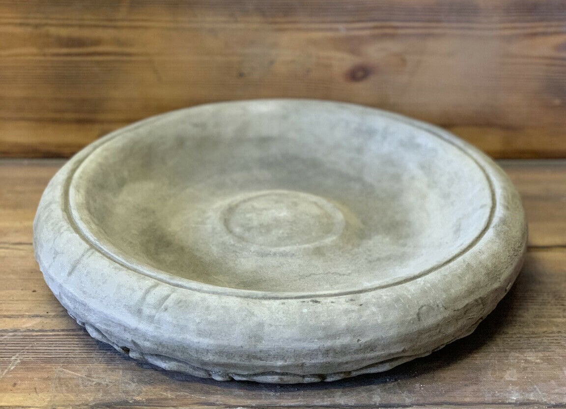 Stone Garden Leaf Bird Bath Top Only/ Feeder/ Bowl/ | Etsy