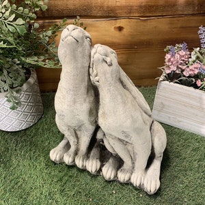 Stone Garden Loving Moon Gazing Hare Ornament