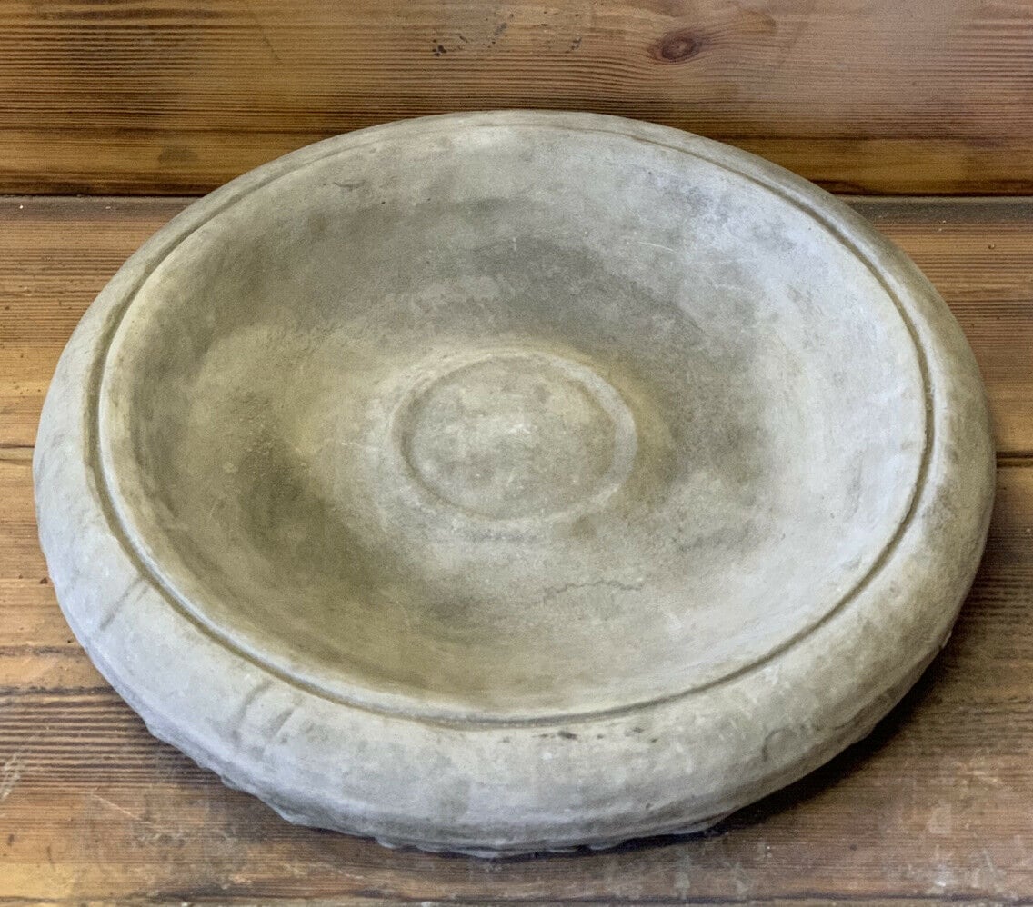 Stone Garden Leaf Bird Bath Top Only/ Feeder/ Bowl/ Etsy UK