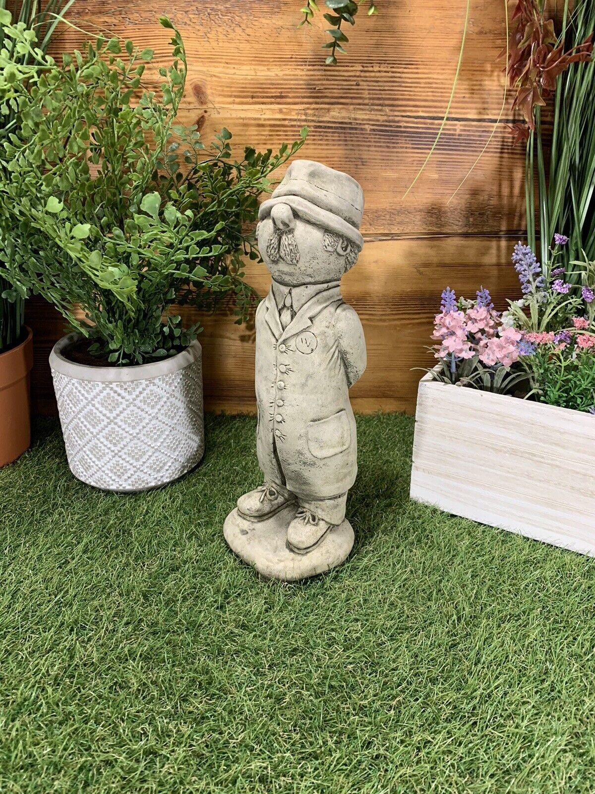 Pietra Ornamentale Da Giardino A Forma Di Campo Da Cricket – Regalo Per Cricketer