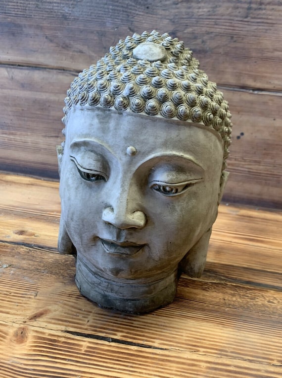 骨董　アンティーク　クメール　仏頭　ブッダ　Buddha head 仏像　石仏 骨董 アンティーク クメール 仏頭 ブッダ Buddha head 仏像 石仏