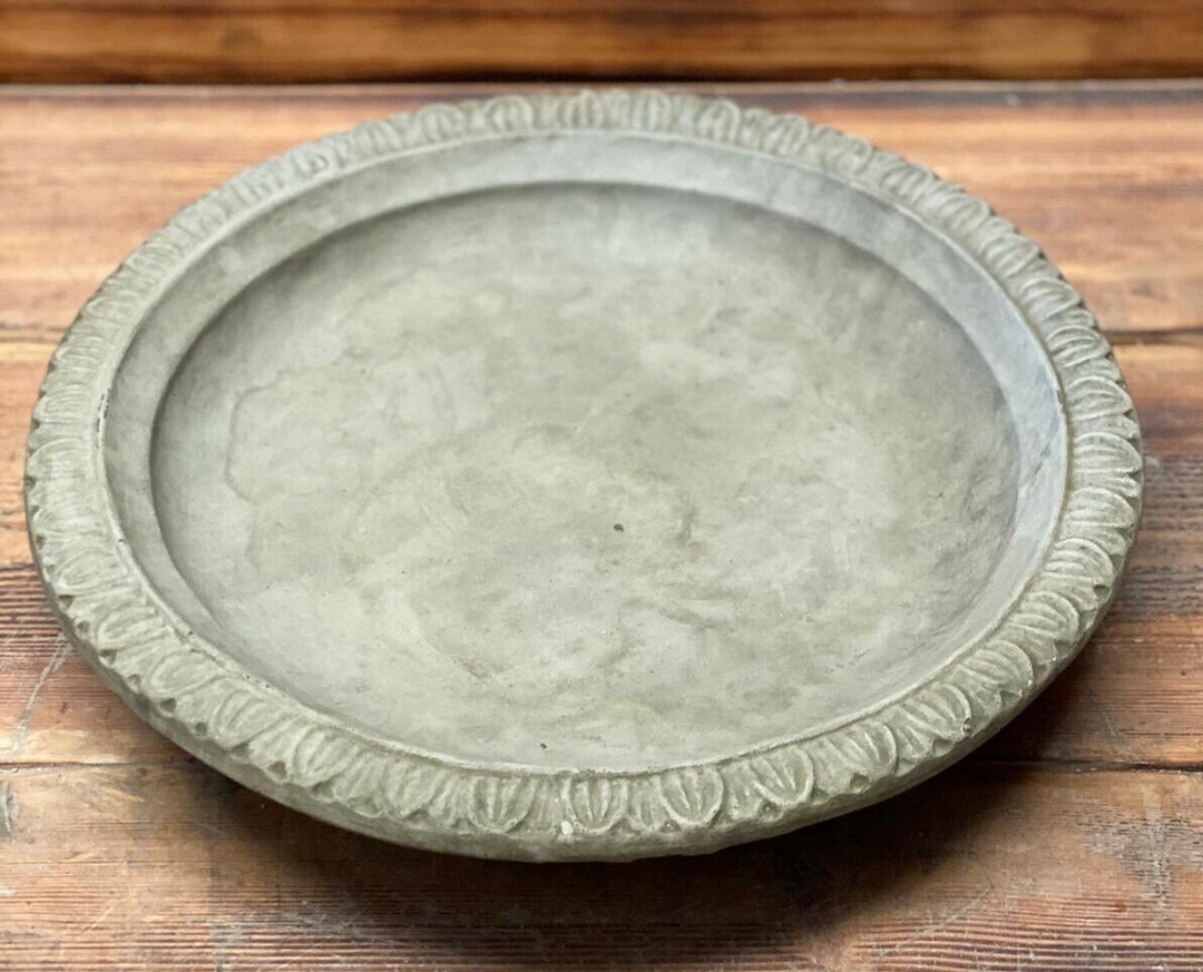 Stone Garden Art Deco Bird Bath Top Only/ Feeder/ Bowl/ Replacement