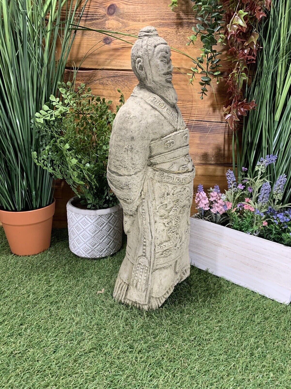 Stone Garden Chinese Oriental Chinese Warrior Zhan Shi Samurai