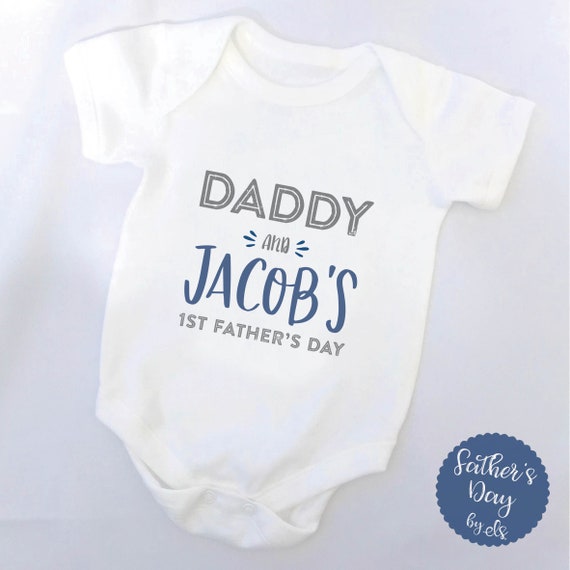 fathers day baby grow