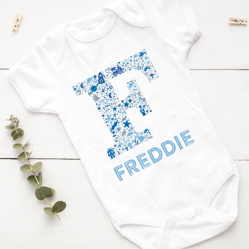 personalised baby grows etsy