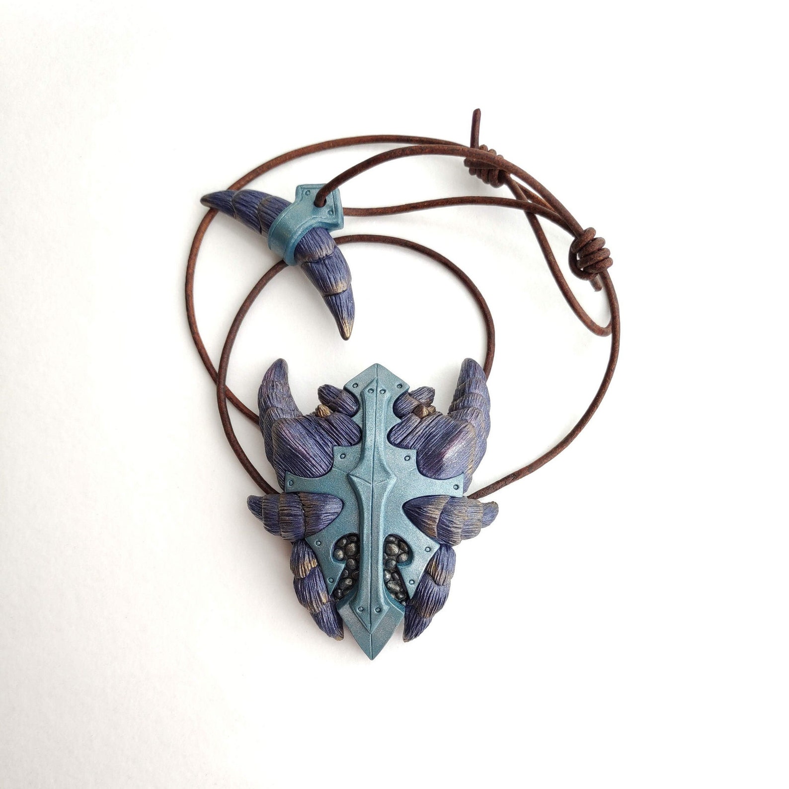 Skyrim Jewelry Dragonscale Shield Necklace Dragonborn Gift Etsy