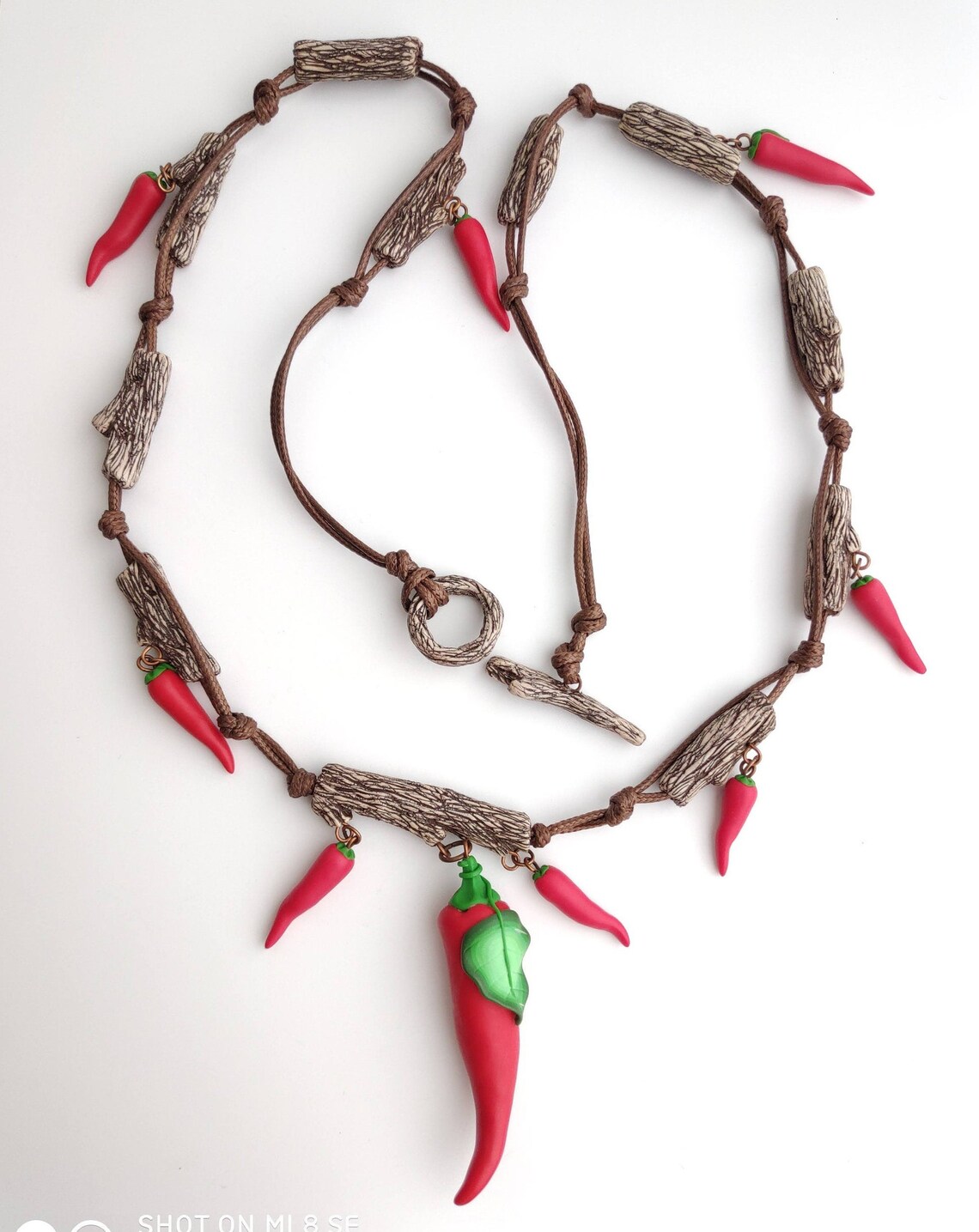 Hot Chili Pepper Necklace Vegan Necklace Red Pepper Jewelry Etsy