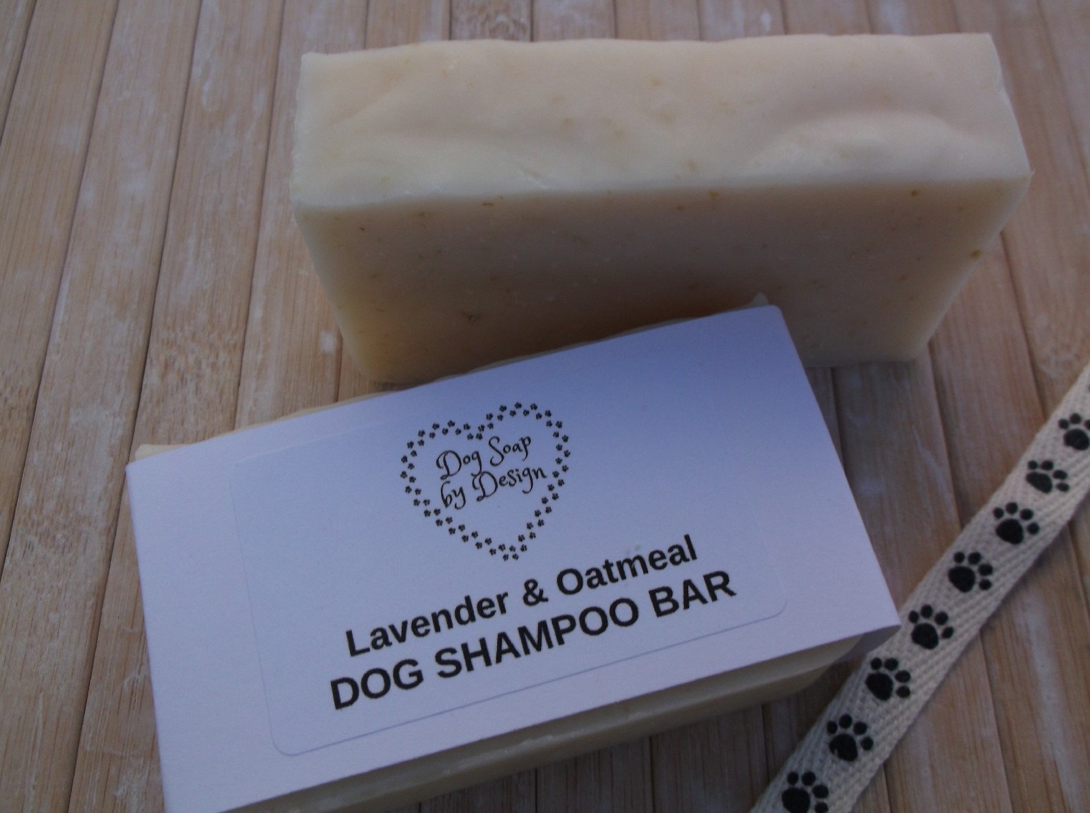 DOG SHAMPOO BAR Lavender & Oatmeal Sensitive Skin Vegan Etsy