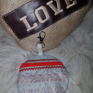 BT ITH deer zipper bag