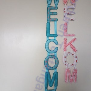 BT welcome garland