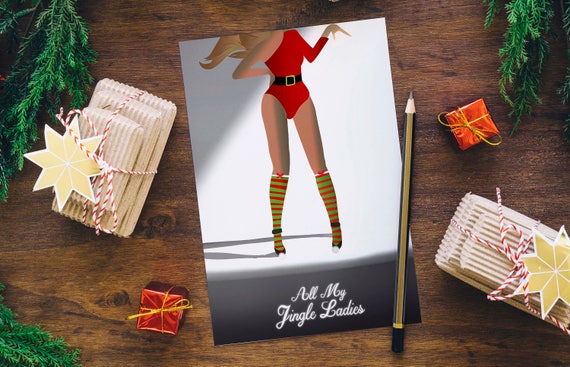 Beyonce Instant Download Digital Christmas Poster / Card Print | Etsy
