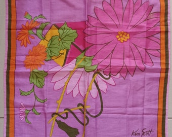 Foulard 70's Ken Scott