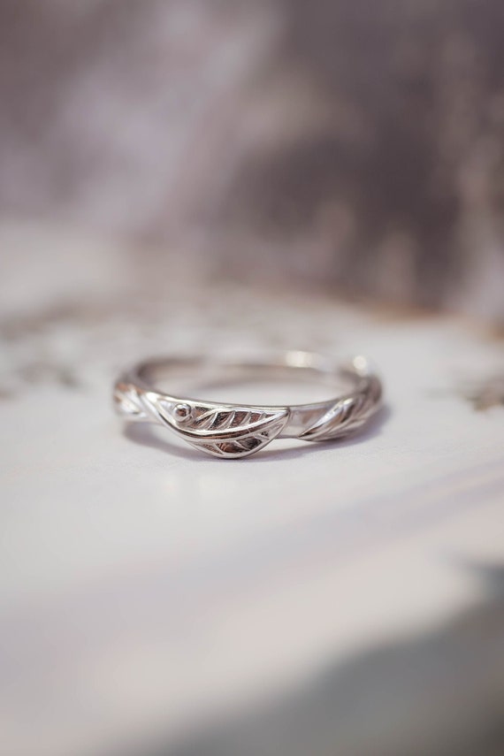 Anillo de bodas de oro macizo de quilates anillo bodas - Etsy