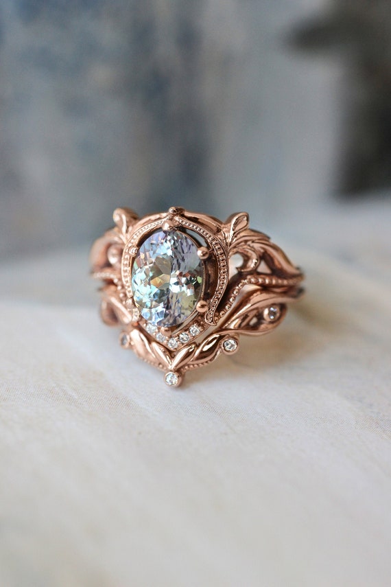 Nouveau diamond shop bridal set