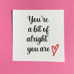 Cartes effrontées de la Saint-Valentin, vous êtes un peu bien vous êtes, carte d’anniversaire, cartes de petit ami de petite amie,