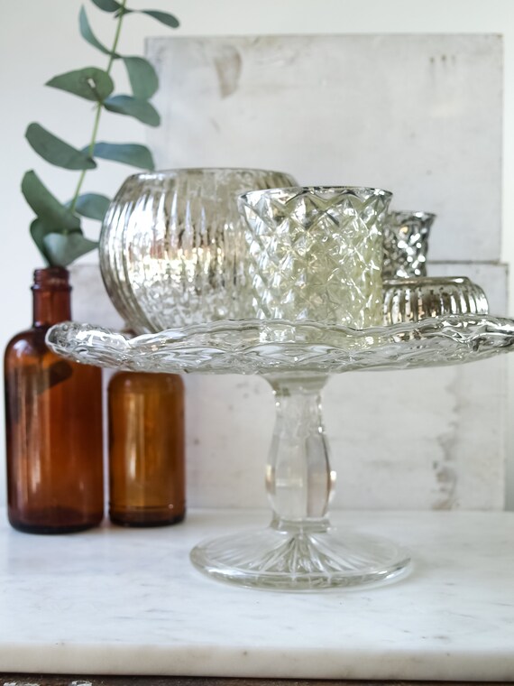 tall cake plate