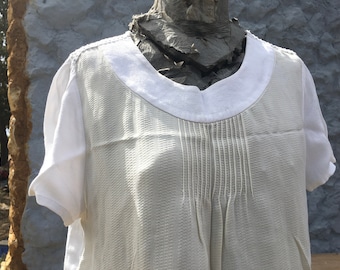 Vintage blouse Comptoir de Cottonieres - warm silk cotton crepe