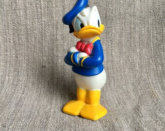 Vintage Donald Duck Disney figurine - 1990s - nice condition - soft plastic