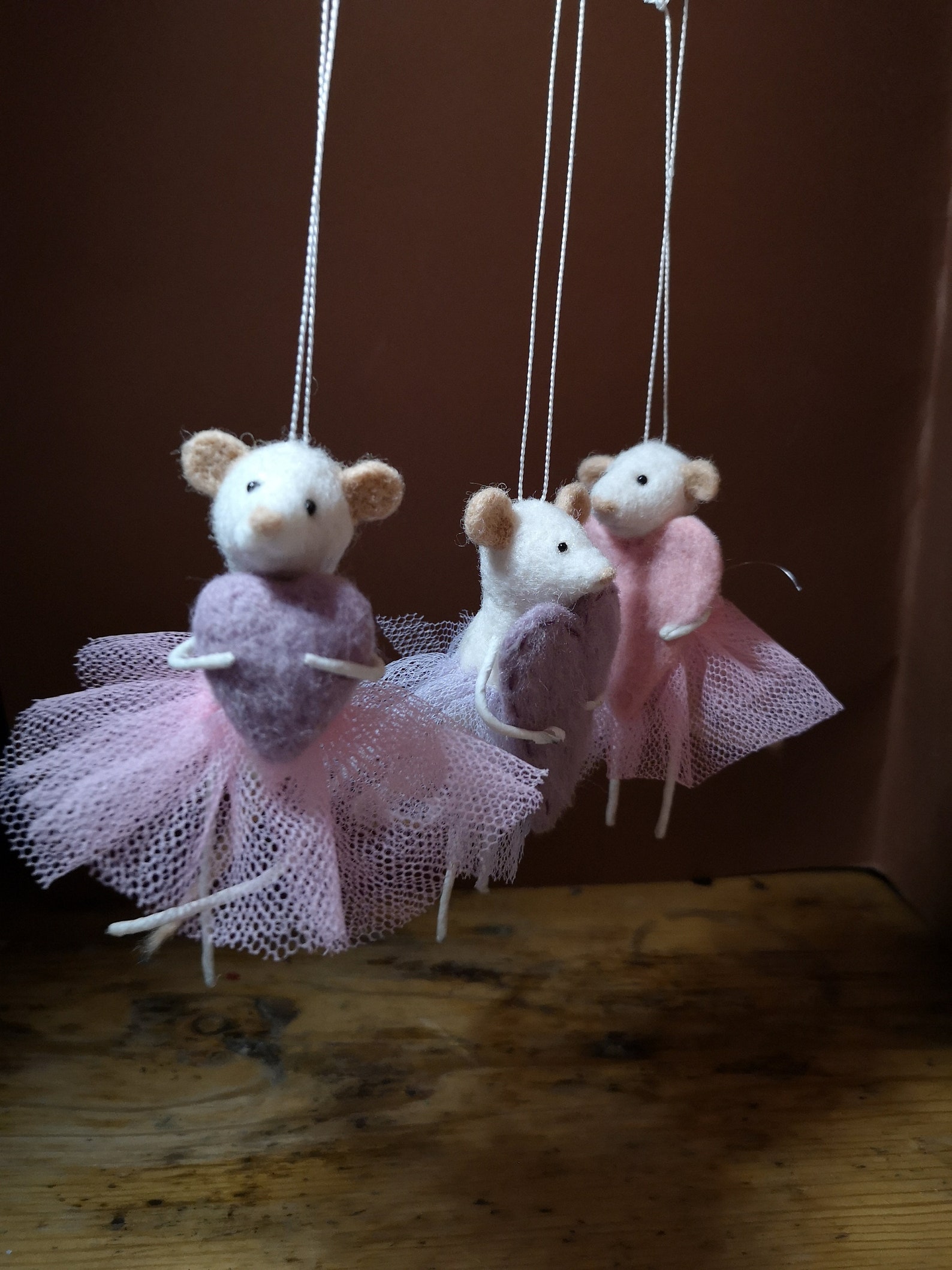 Mouse Ballerina Felted Mouse Angelina Toys Ballerina Etsy