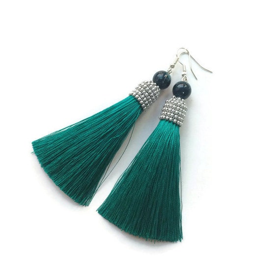 Sea green colour earrings Clearance