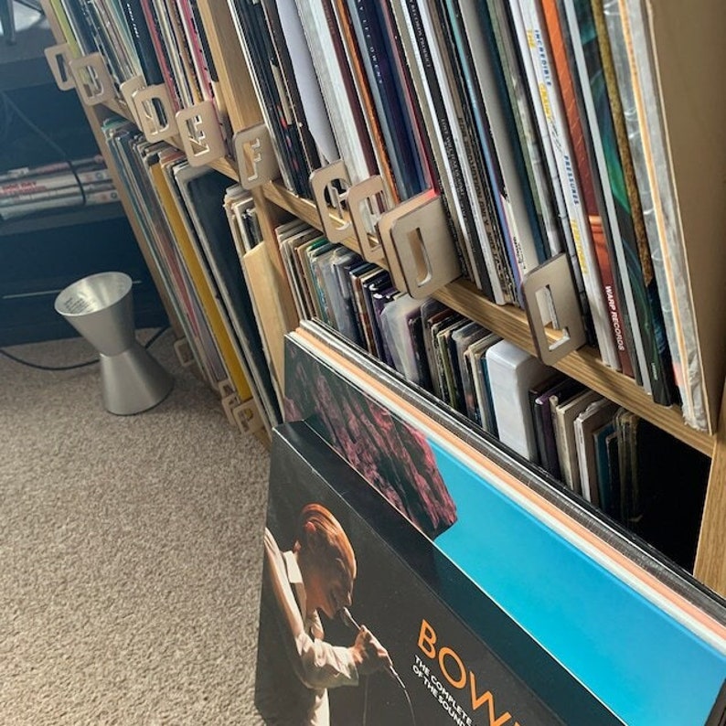 Record Dividers Vinyl Record Storage Album Dividers Etsy