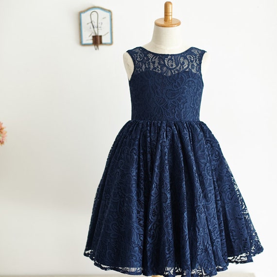 low back flower girl dress