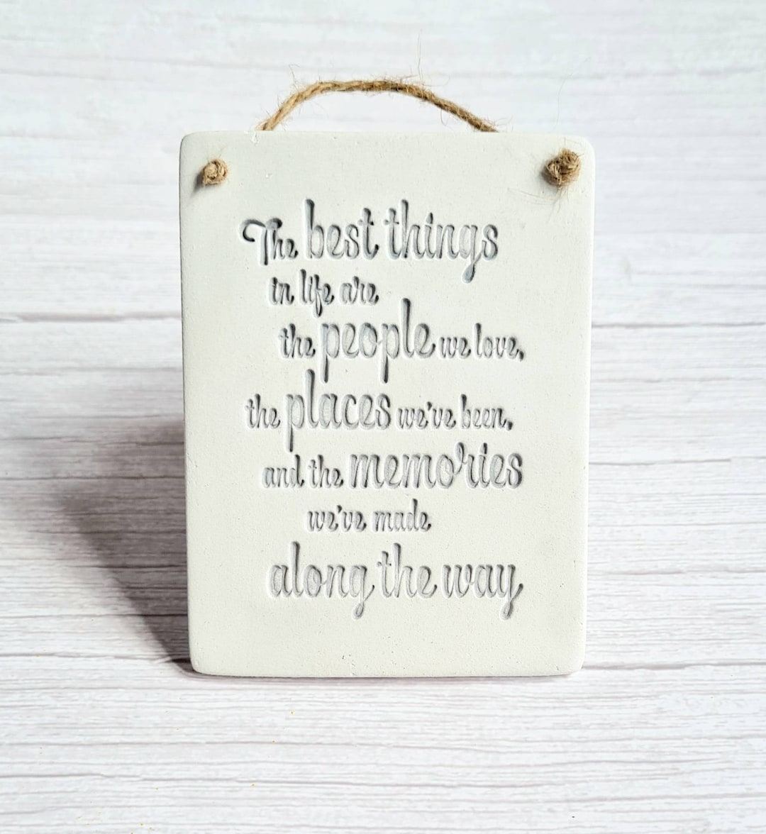 Best Things in Life Thoughtful Quote - People We Love - Journey ...