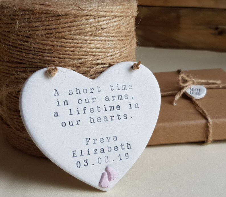 Baby Loss personalised Memorial keepsake stillborn baby a Etsy