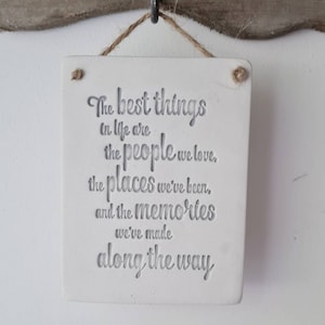 Best Things in Life Thoughtful Quote - People We Love - Journey ...