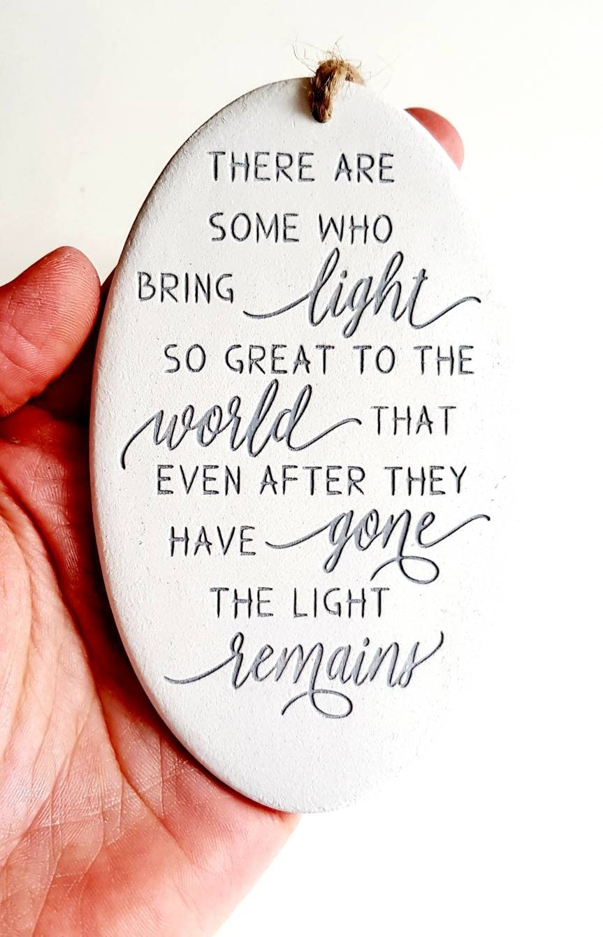 There Are Some Who Bring Light so Great to the World - Etsy UK