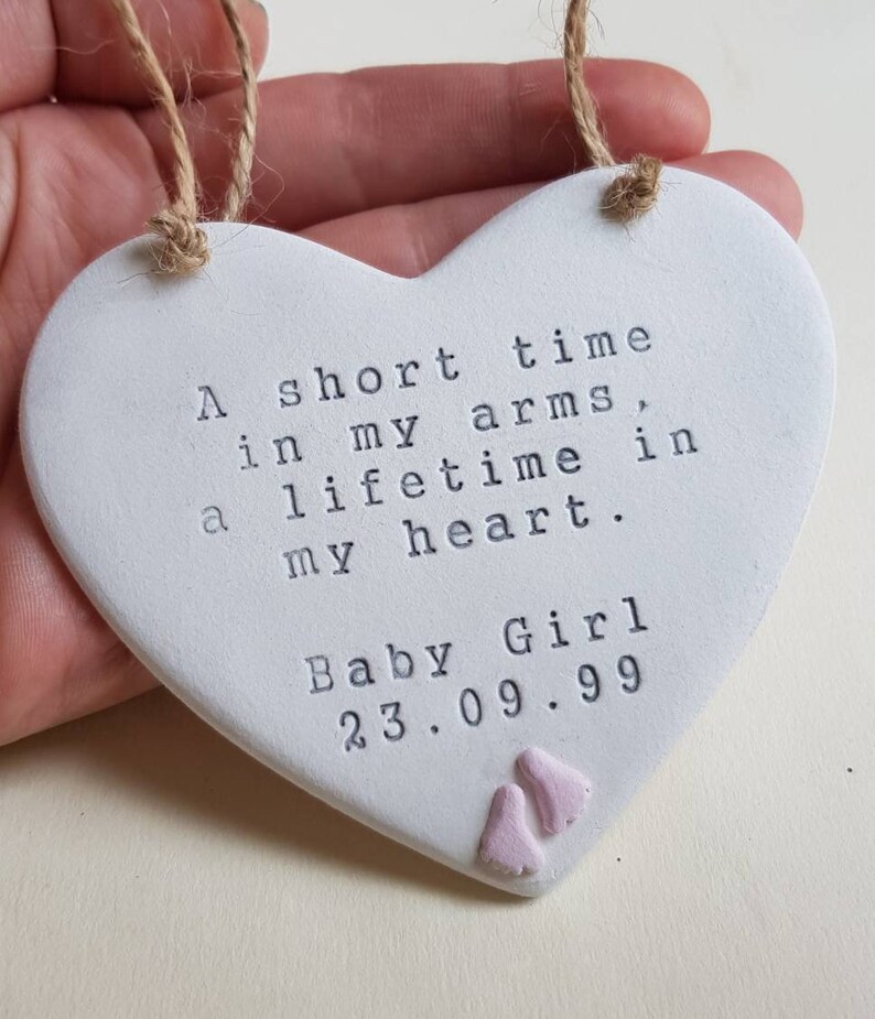 Baby Loss personalised Memorial keepsake stillborn baby a Etsy