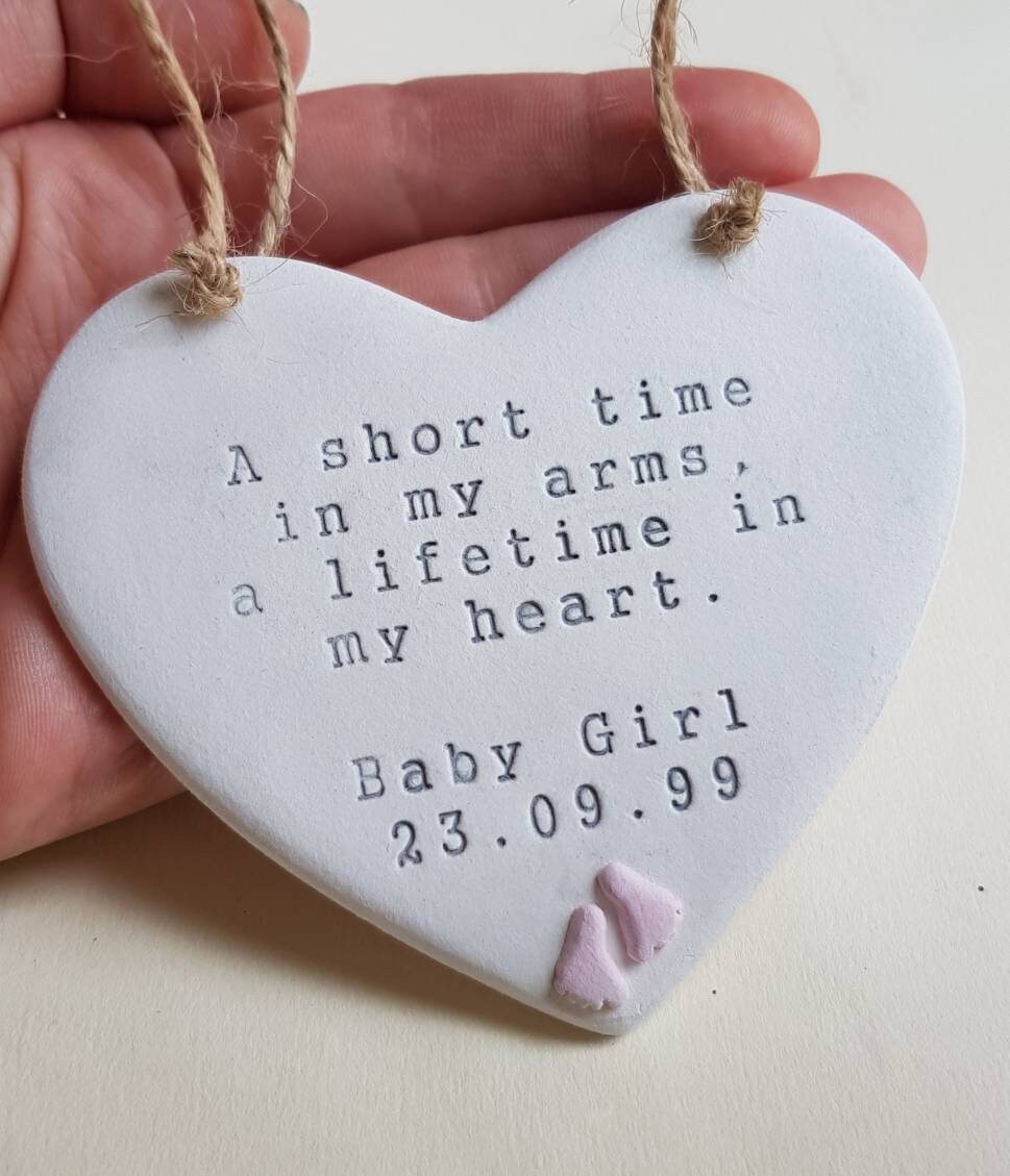 Baby Loss personalised Memorial keepsake stillborn baby a Etsy
