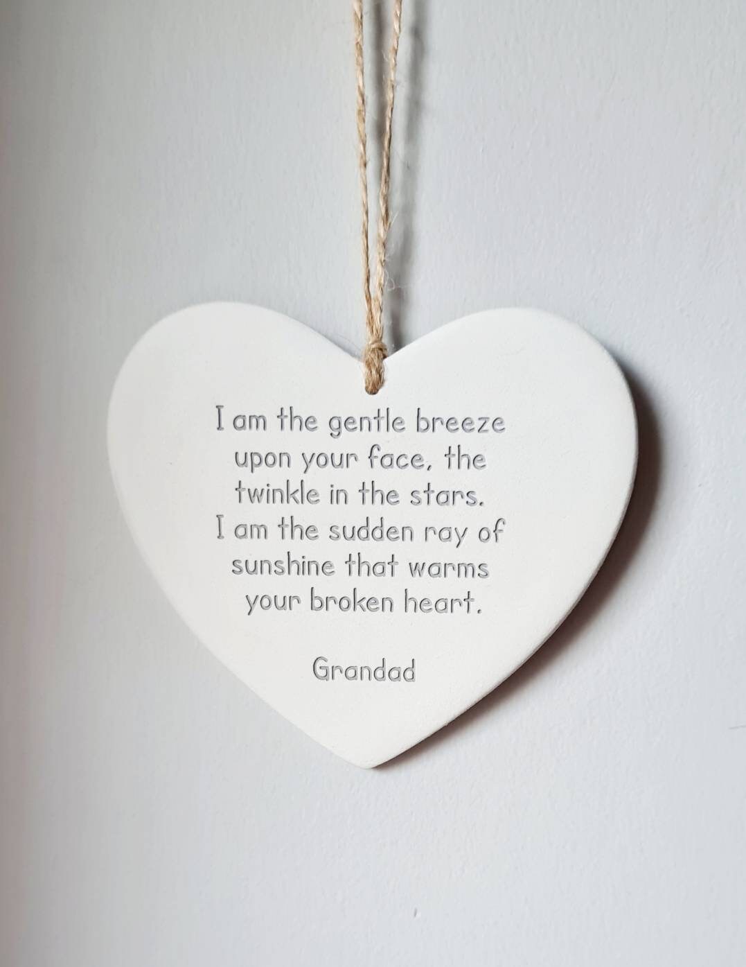 Personalised Bereavement Keepsake Gift Gentle Breeze Twinkle Etsy UK