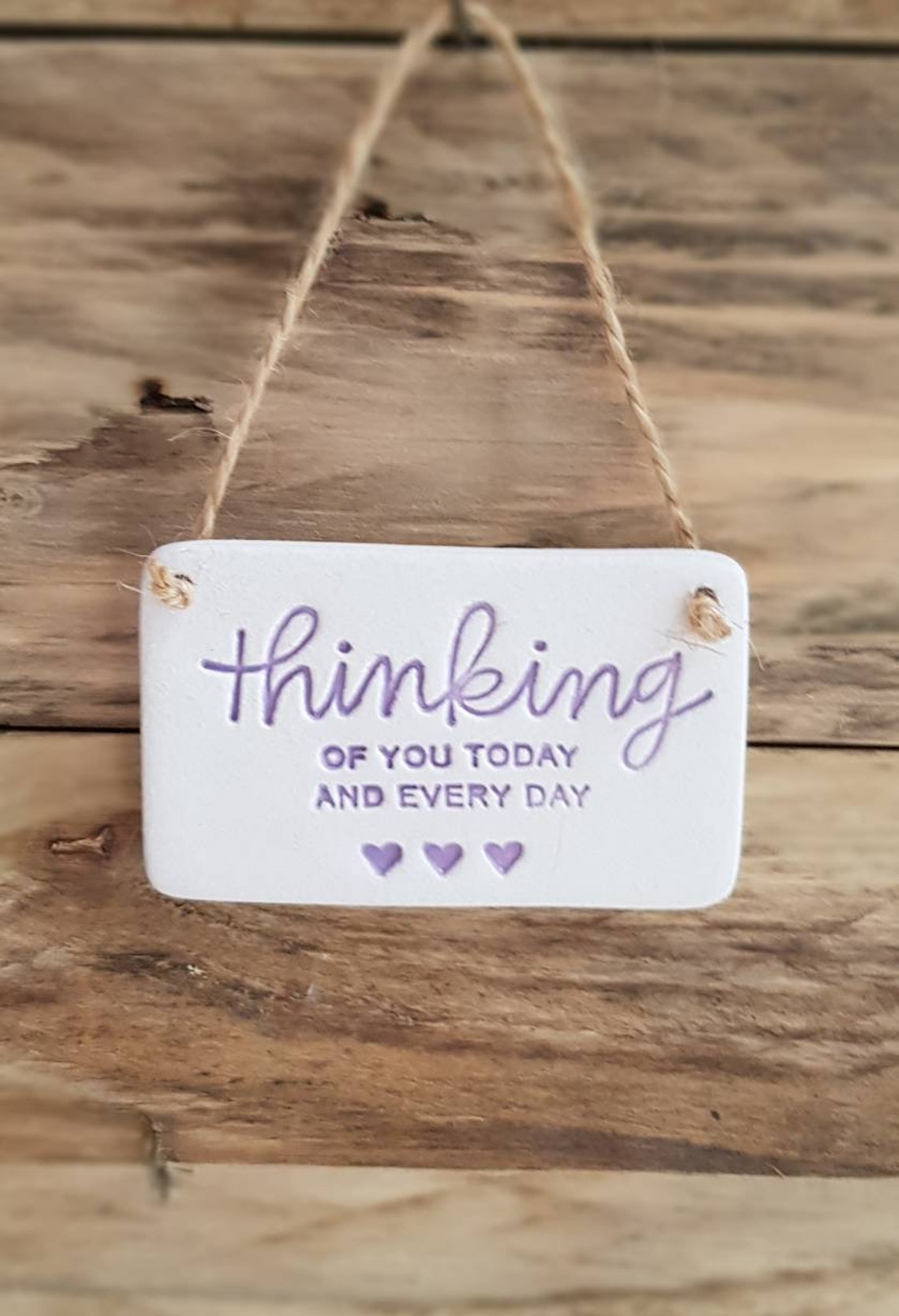 Thinking of you handmade keepsake gift friend or loved one Etsy