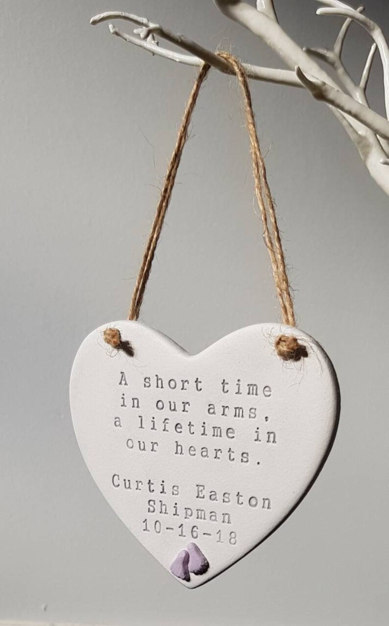 Baby Loss personalised Memorial keepsake stillborn baby a Etsy