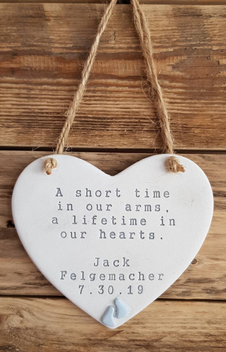 Baby Loss personalised Memorial keepsake stillborn baby a Etsy