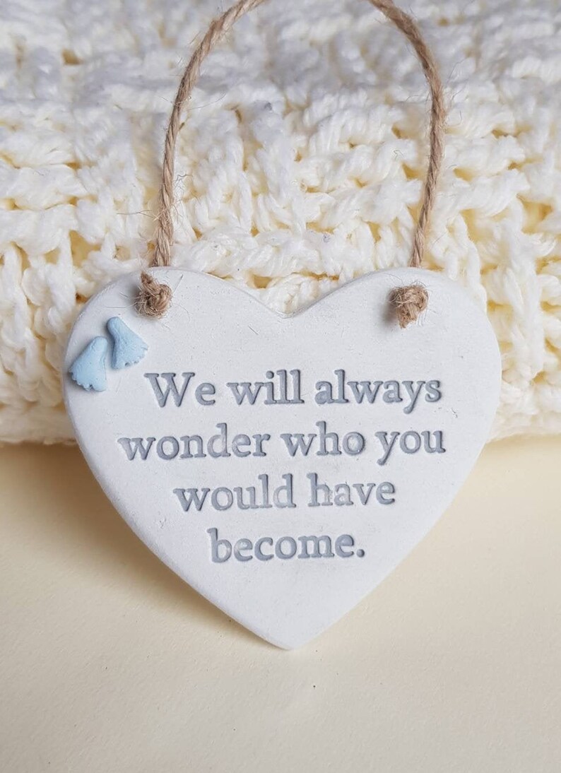 Baby Loss memorial ornament miscarriage stillbirth angel Etsy