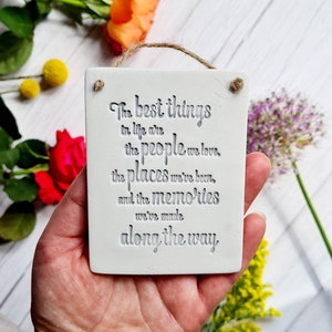 Best Things in Life Thoughtful Quote - People We Love - Journey ...