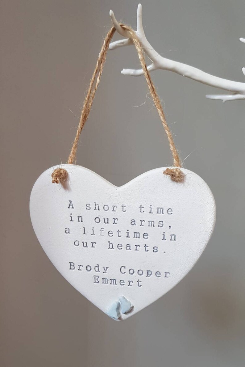 Baby Loss personalised Memorial keepsake stillborn baby a Etsy