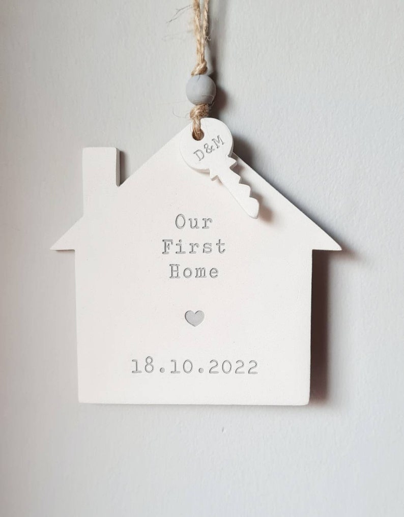 Neues Zuhause personalisiertes Geschenk neues Haus erstes gemeinsames Zuhause Einweihungsgeschenk Paar Familie maßgeschneidert Willkommen Bild 9