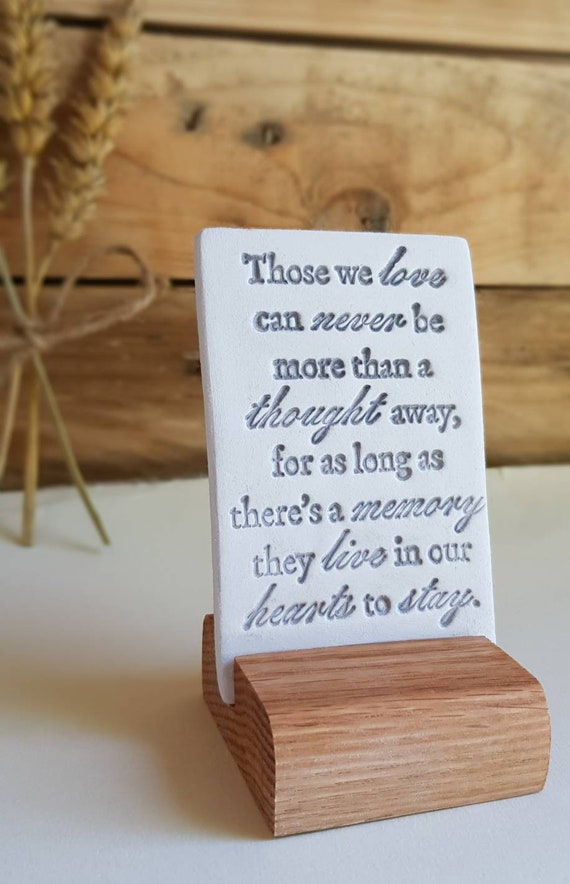 Grief Bereavement Keepsake Gift Loss Of A Loved One Etsy