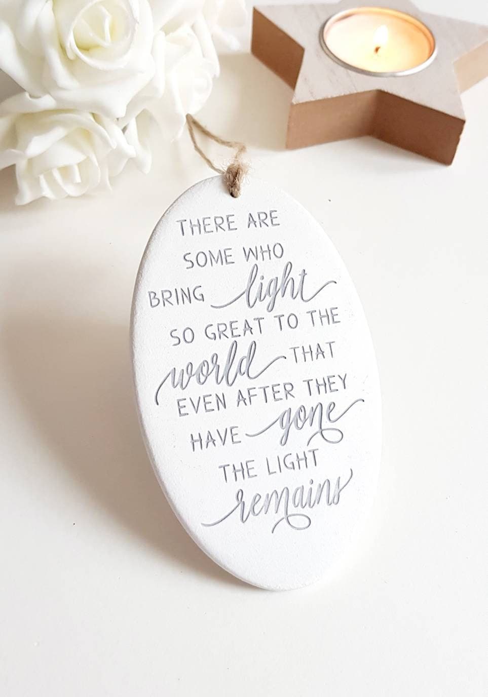 There Are Some Who Bring Light so Great to the World - Bereavement ...