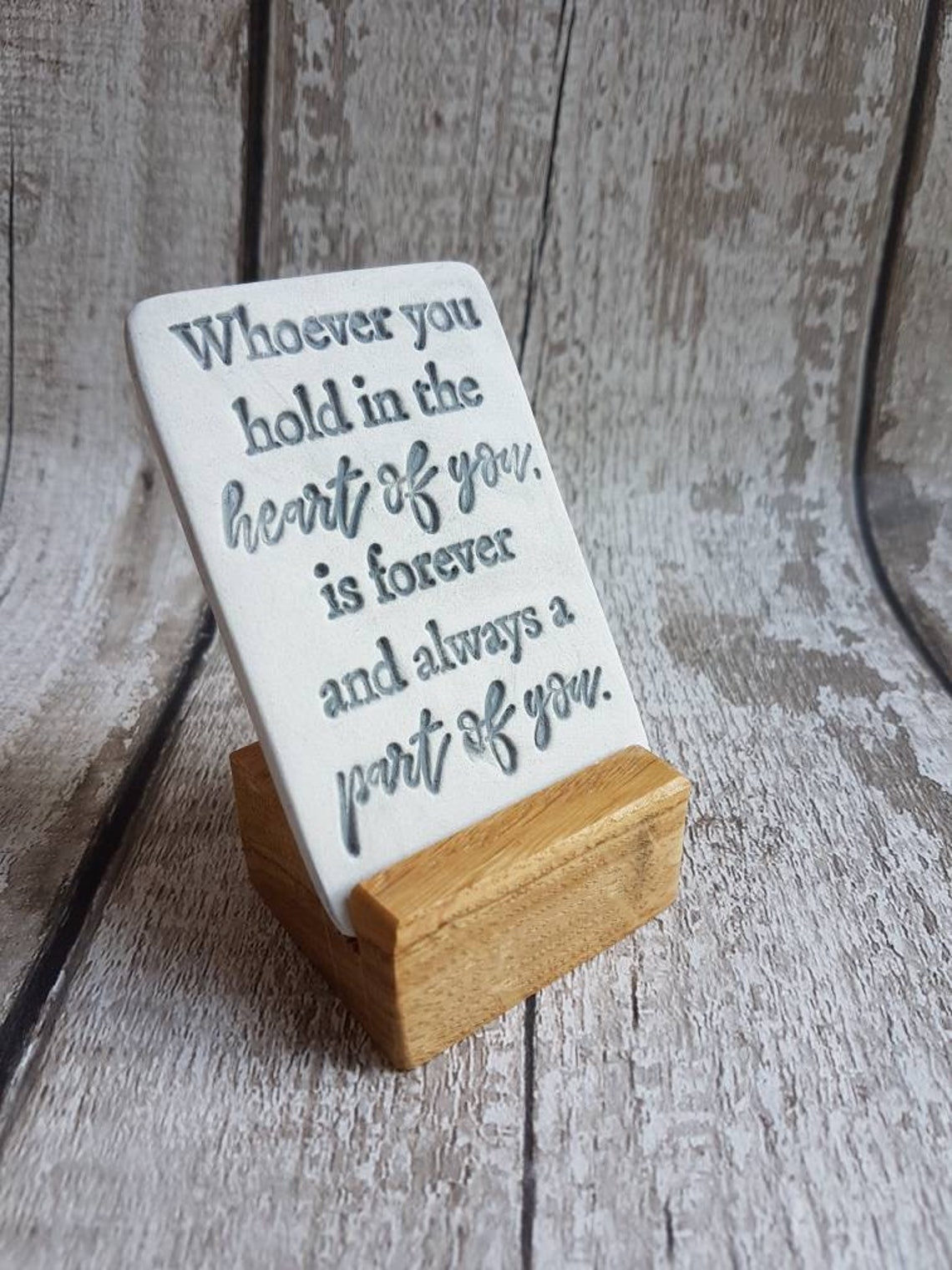 Sympathy gift comforting keepsake for loss of loved one Etsy