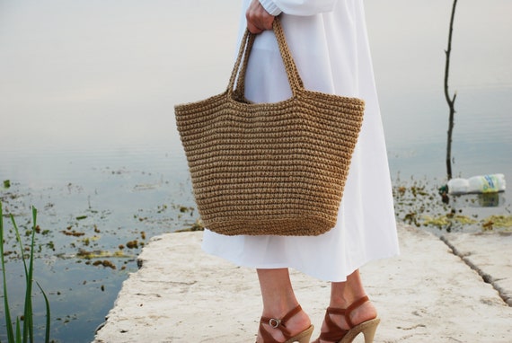 即発★FRENCH BASKET★ROUND WICKER トート・ショルダーバッグ French Basket, Natural Shoulder Bag, Woven Bag, Big Wicker