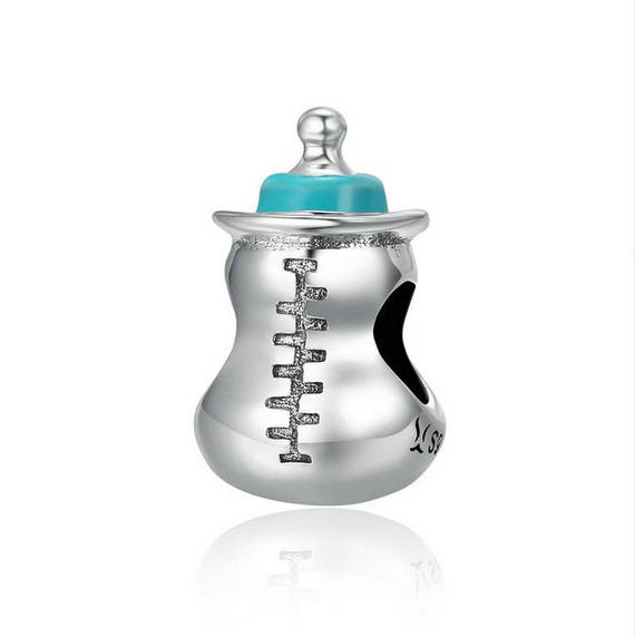 Beautiful Sterling silver 925 sterling Sterling Silver Reflections Baby Bottle Bead