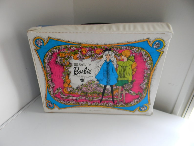 the world of barbie double doll case 1968