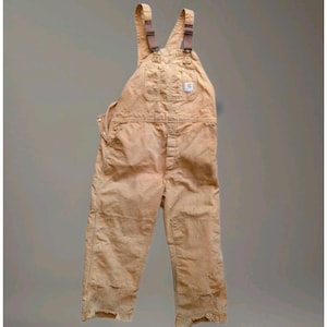 Carhartt Double Knee Overalls - Etsy